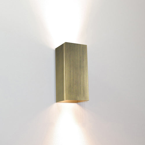 Artdelight wandlamp Dante - 2 lichts - 6.7  x 15.4   cm - brons