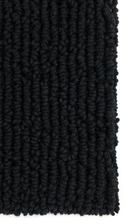 Vloerkleed MOMO Rugs Opus Relief Black 250x350 cm - vtwonen shop