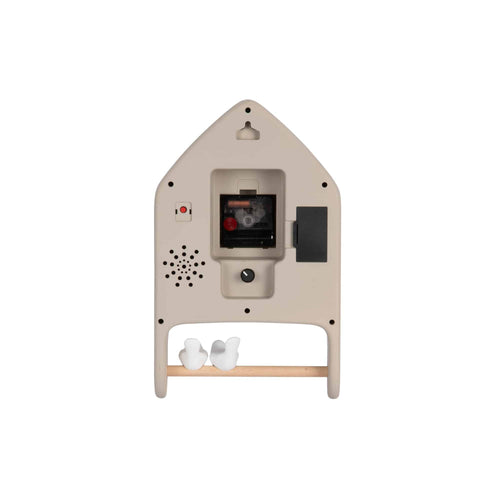 Karlsson wandklok Love Birds - grijs - 7.1x20x32cm