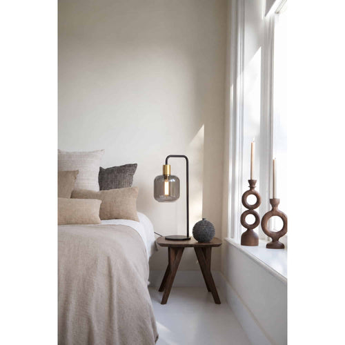 Light & Living tafellamp Lekar - brons - 27x18x58cm