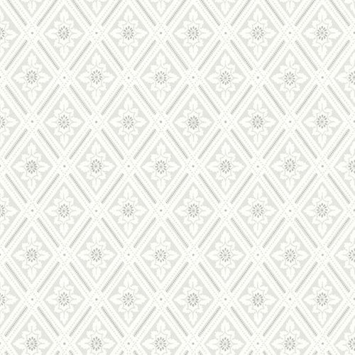 Borastapeter behang barokprint lichtgrijs - 53 cm x 10.05 m - 660369 - vtwonen shop