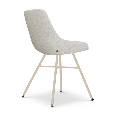 Nolon Noa-Isa eetkamerstoel beige gemêleerd - beige onderstel