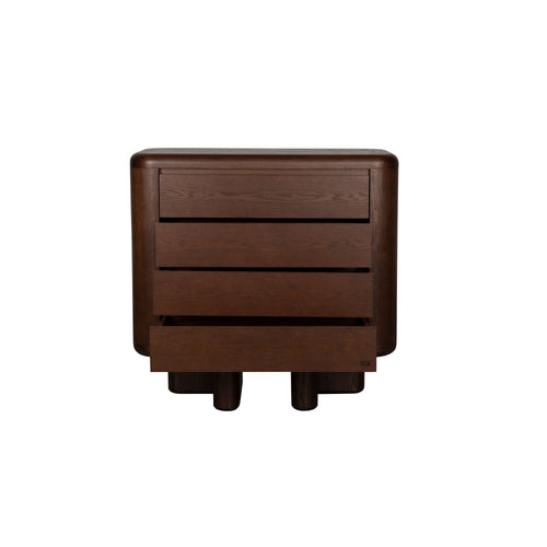 Dutchbone Herman Ladekast/ Opbergkast Hout Walnoot kleur Bruin