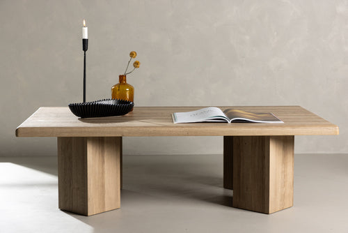 Rebellenclub Salontafel Henoa - 140 x 80 cm - Naturel - vtwonen shop