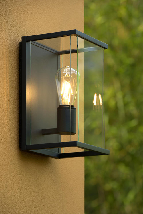 Lucide wandlamp CLAIRE - 1xE27 - Antraciet