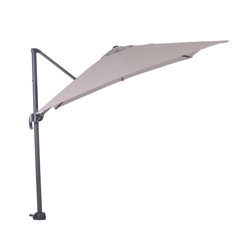 Hawaii parasol S - 250x250 cm - carbon black - zand