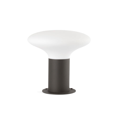 Faro Blubs Buitensokkellamp Donkergrijs 1x E27 IP44