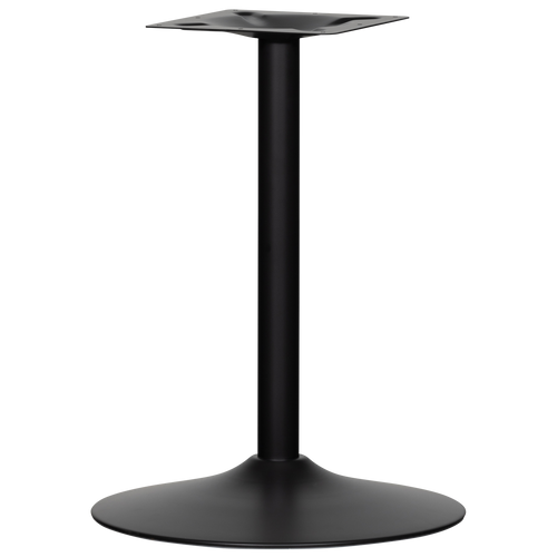 WOOOD ronde Buisvoet bistro - Metaal - Zwart - 72x54x54