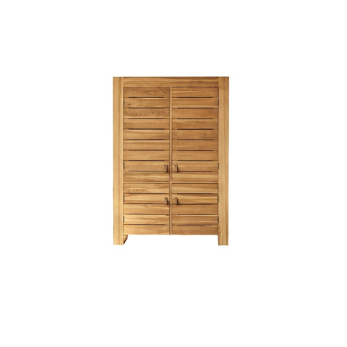 Tikamoon Dressoir van massief teakhout 110 cm - Naturel