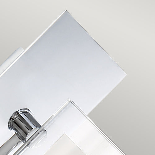 Elstead Quoizel Kolt Wandlamp Gepolijst Chroom, IP44
