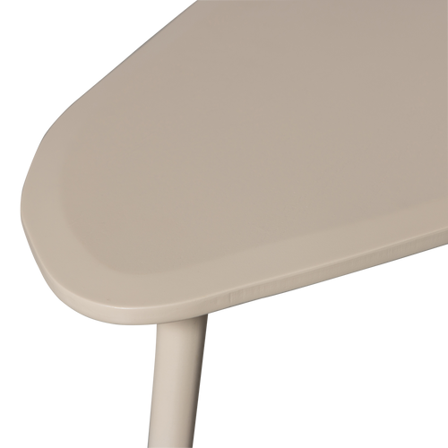 WOOOD bijzettafel Davina - MDF - Dust - 40x90x50 - vtwonen shop