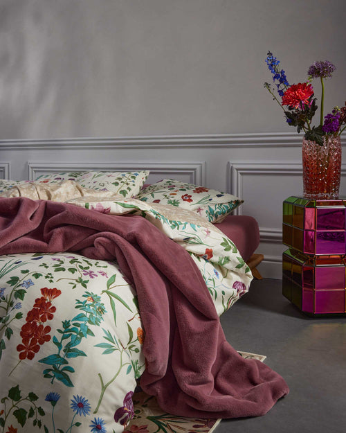 Essenza Marigold dekbedovertrek - Eenpersoons – 140x200/220 cm - Vanille