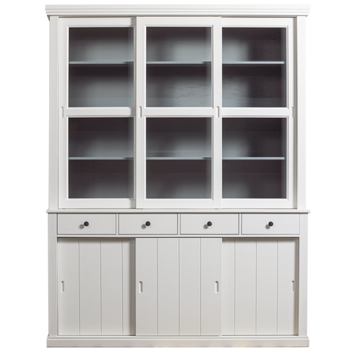 WOOOD winkelkast Lagos - Grenen - Wit - 214x166x48 - vtwonen shop