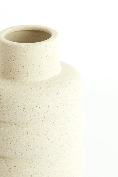 Light & Living vaas TRIORA - Ø20x42cm - wit