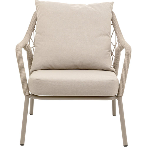 Kare Design Tuinfauteuil Milos beige