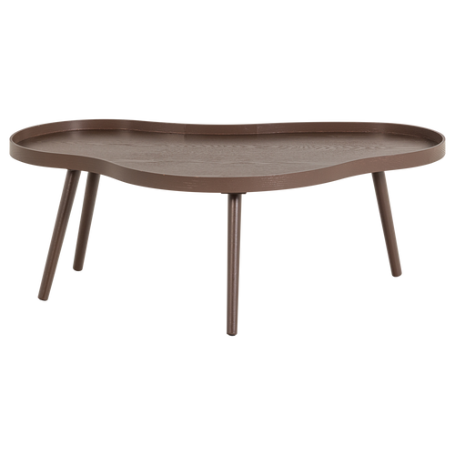 WOOOD bijzettafel organisch langwerpig Mae - Hout - Bruin - 35x100x58