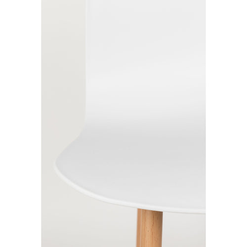 Housecraft Living Leon Eetkamerstoelen Wit - Set van 2