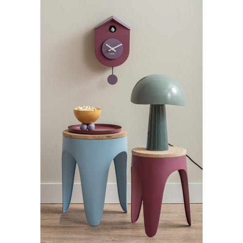Karlsson wandklok Grato Cuckoo - paars - 9.2x17.5x33.2cm