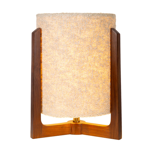 Atmooz tafellamp Enzo - beige - Ø 34 x H 43 cm - E27