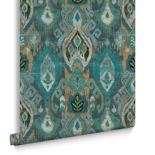 Graham & Brown vliesbehang Daraee Tapestry Midnight - vtwonen shop