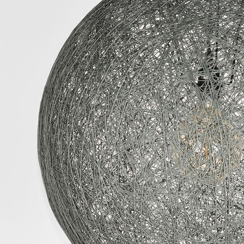 LABEL51 Hanglamp Twist - Grijs - 45x45x45cm - vtwonen shop