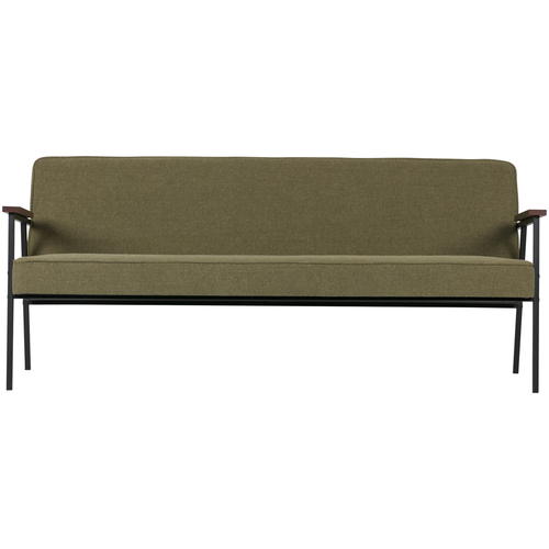 Woood Exclusive Elizabeth Bank 2-Zits - Combinatiestof - Olijfgroen