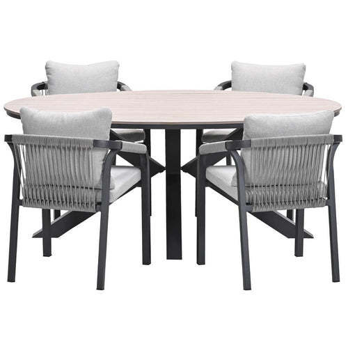 Garden Impressions tuinset Tarera - Tulli - taupe - 180x115 cm - 5-delig - vtwonen shop