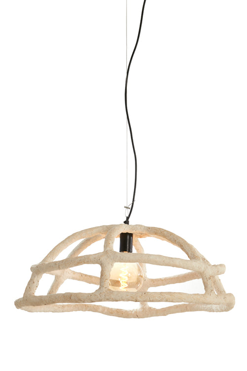 Light & Living hanglamp PORILA - bruin - Ø70x38cm - vtwonen shop