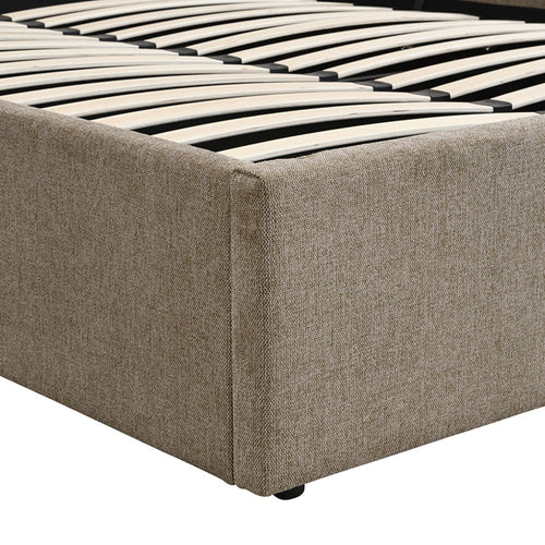 Calicosy - Opbergbed ALIX - beige 204x150x36,50 cm
