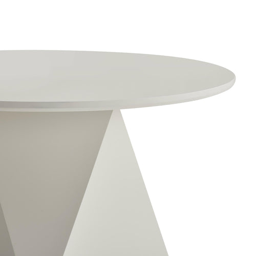 Furnhouse salontafel set Aura - Crème wit - Ø 50/80 cm