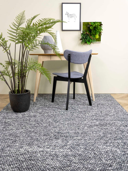 Laagpolig vloerkleed MOMO Rugs Drops Dark Grey 200x300 cm - vtwonen shop