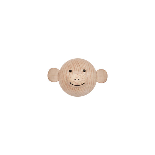 OYOY Kapstokhaak Monkey - hout - vtwonen shop