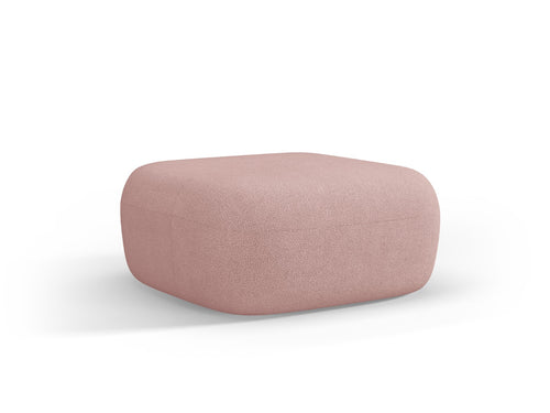 Micadoni Poef Jenny boucle, poederroze - 88x90x40cm