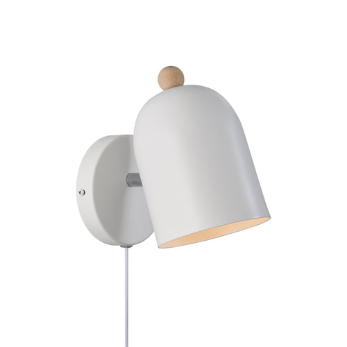 Nordlux Gaston | Wandlamp | E27 Fitting | Wit