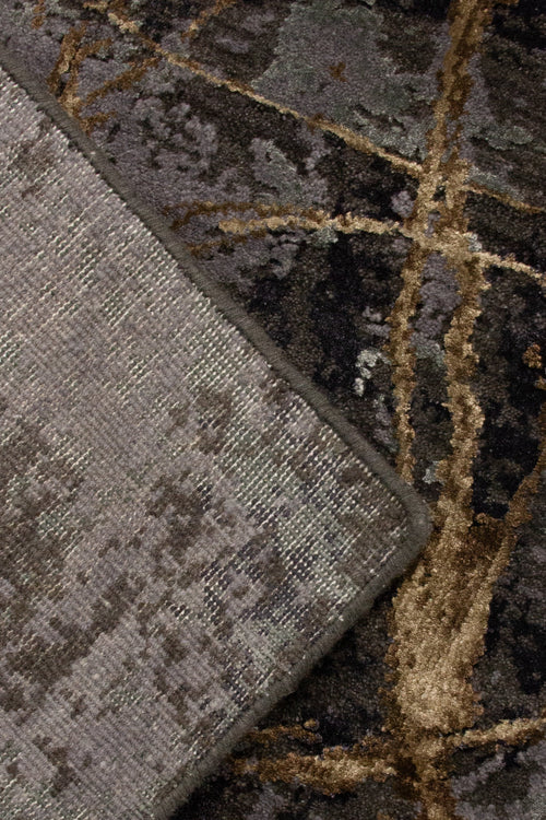 Vloerkleed MOMO Rugs Boulder Antraciet Tabacco 170x240 cm