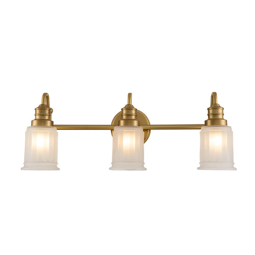 Elstead Quoizel Swell Wandlamp Geborsteld Messing, IP44