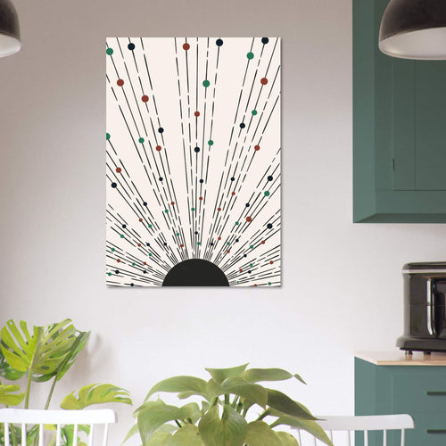 Artfulprints  Boho wall art - Boho arches II   poster A4 21x29.7 cm - vtwonen shop