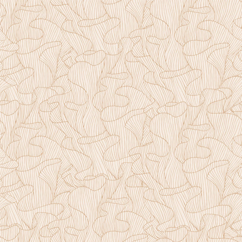 ESTAhome behang koraal zand beige en licht terracotta - 50 x 900 cm - 139500