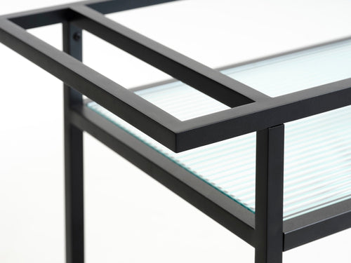 Rebellenclub Bijzettafel Omeo - 70 x 42 cm - Zwart - vtwonen shop