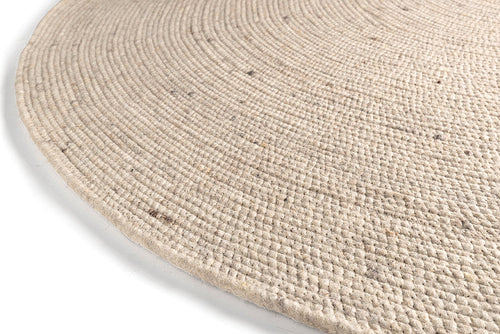 Vloerkleed MOMO Rugs Round Beige 301/001/102 Rond 200 cm - vtwonen shop