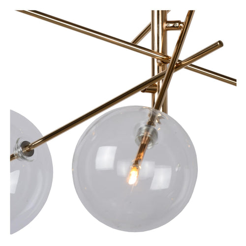 Lucide hanglamp ALARA - 6xG4 - Goud - vtwonen shop