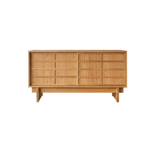Tikamoon Eikenhouten dressoir 135 cm - Naturel - vtwonen shop