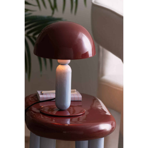 Leitmotiv tafellamp Firenze - rood - Ø20cm