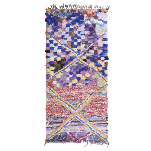 AFK Living vloerkleed Berber - handgemaakt - Wol - 218 x 102 cm - vtwonen shop