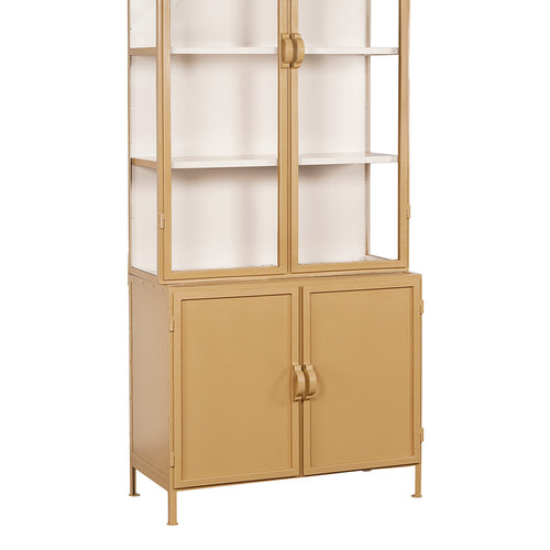 New Routz Vitrinekast Detroit Small mosterd