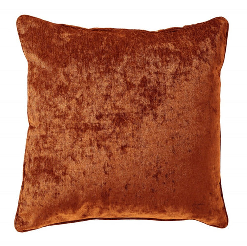 KUSSENSET - 4-delig - Velvet Elegance - 45x45 cm - inclusief binnenkussens - oranje, roze