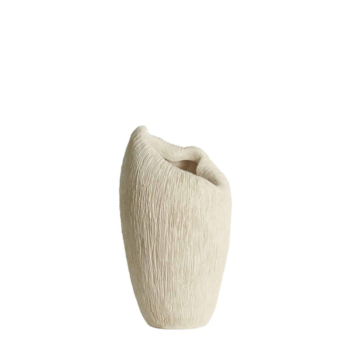 Light & Living vaas Denisa - wit - 28x26.5x50cm