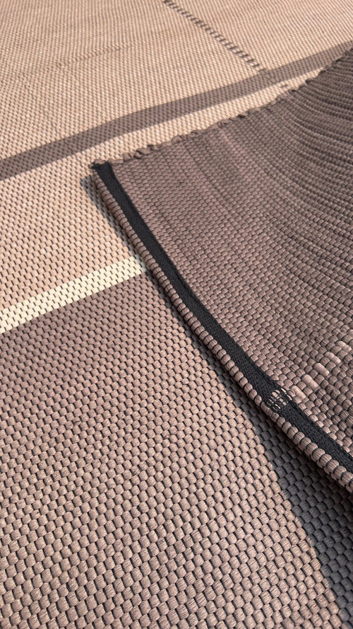 AFK Living vloerkleed Leonor - handgemaakt - Katoen en gerecyclede vezels - 120 x 170 cm