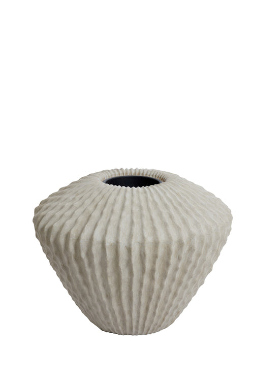 Light & Living vaas CACTI - Ø66x53cm - bruin - vtwonen shop