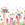 ESTAhome fotobehang boomhutfeest met dieren wit en meerkleurig - 3.5 x 2.79 m - 159672